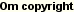 Om copyright